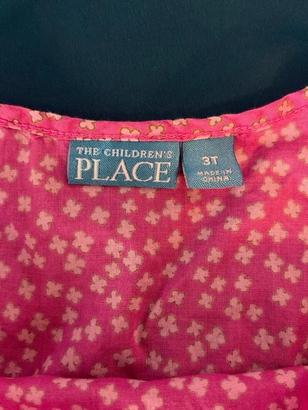 The Children's Place Pink Floral-Print Kids Pajama Top